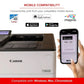 Canon imageCLASS LBP246dw - Monochrome Duplex, Wireless Laser Printer, Single Function, Mobile Ready, 42 PPM, White