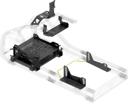 ClubSport GT Cockpit Full Set Bundle (Cockpit Box1, Box2 and Seat only) -White