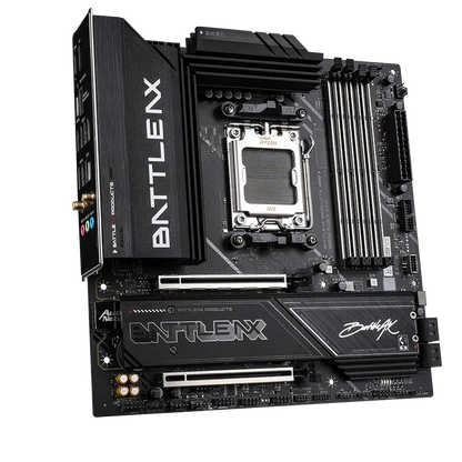 Colorful BATTLE-AX B850M-PLUS S WIFI7 V14 AMD B850 M-ATX Motherboard (Black)
