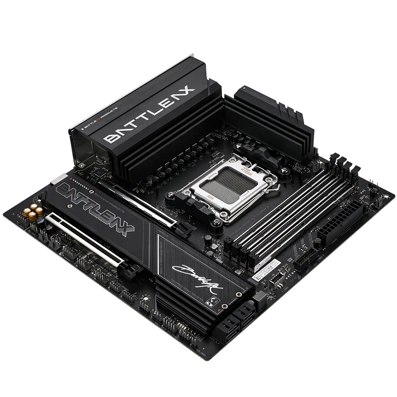 Colorful BATTLE-AX B850M-PLUS S WIFI7 V14 AMD B850 M-ATX Motherboard (Black)