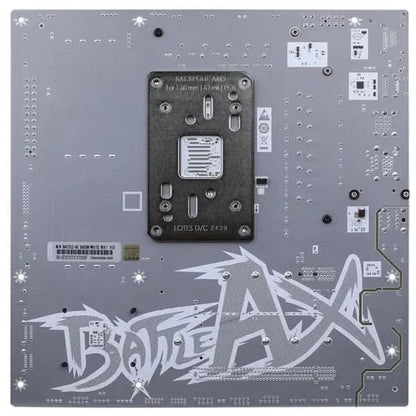 Colorful BATTLE AX B650M WHITE WIFI V15 WiFi-6 AMD B650 AM5 DDR5 MicroATX Motherboard (White)