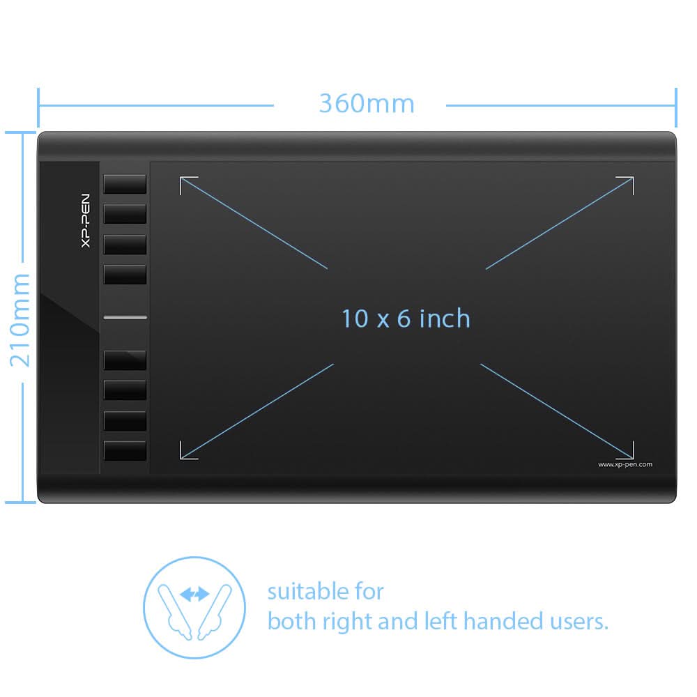 XP PEN STAR 03 V2 DRAWING TABLET