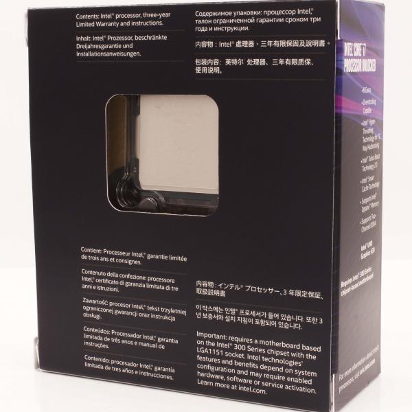 INTEL Core i7 8700K 8th Generation Processor ( 4.7 GHz / 6 Cores / 12 Threads )