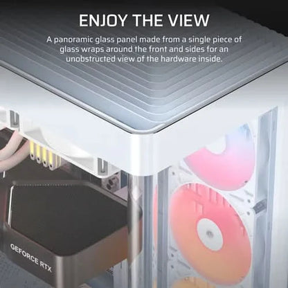 Corsair Chassis 4500X RS ARGB WHITE PC Case Without PSU - CC-9011315-WW