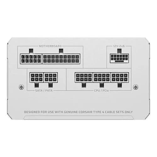 Corsair PSU RMe Series RM750e - Fully Modular Low-Noise ATX Power Supply - White -CP-9020292-IN