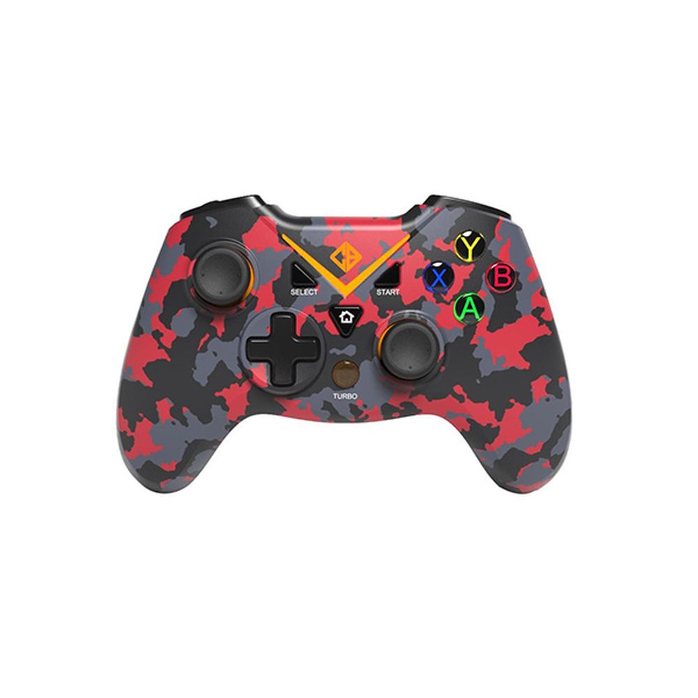 COSMIC BYTE C3070W Nebula 2.4G Wireless Gamepad (Camo Red)