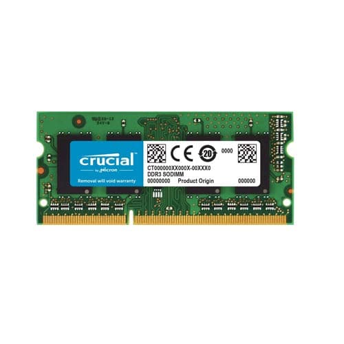 CRUCIAL 32GB (32GBx1) DDR5 5200MHz Laptop RAM ( CL42 )