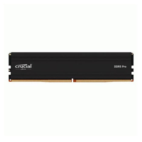 CRUCIAL Pro 24GB ( 24GB x 1 ) 6000MHz DDR5 RAM ( Black ) ( CL48 )
