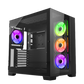 ANT ESPORTS Crystal XL ARGB ATX Mid Tower Cabinet (Black)