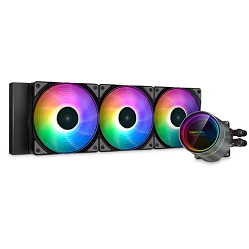 DEEPCOOL Castle 360EX ARGB CPU Liquid Cooler (Black)