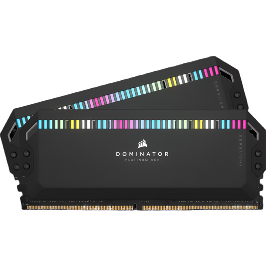 CORSAIR Dominator Platinum RGB 32GB ( 16GBx2 ) 6000MHz DDR5 RAM ( Black ) ( CL36 )