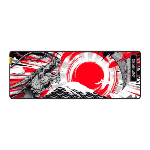ANT ESPORTS DRAGON HILL GAMING MOUSEPAD - BLACK