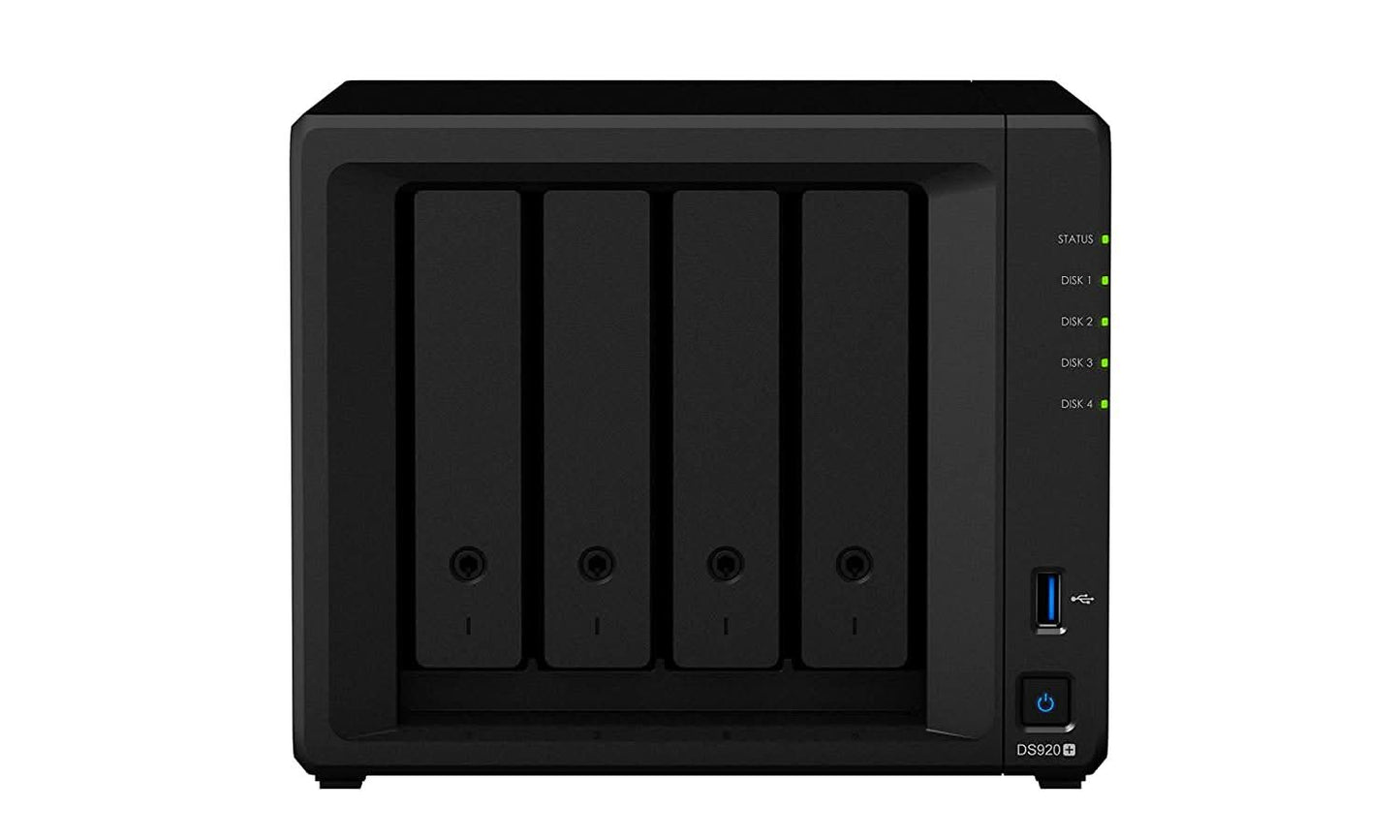 SYNOLOGY 4 BAY NAS DISK STATION DS920+ DISKLESS