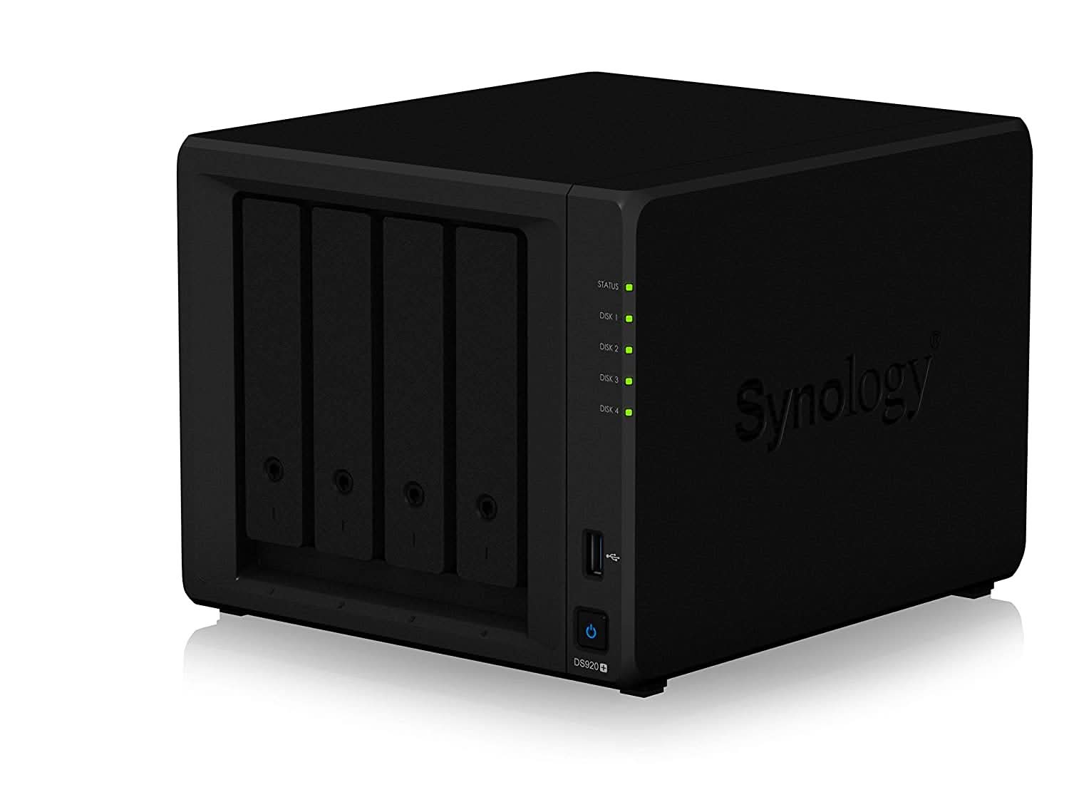 SYNOLOGY 4 BAY NAS DISK STATION DS920+ DISKLESS