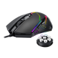 REDRAGON M601 RGB Blacklit Wired Ambidextrous Gaming Mouse ( M601 ) ( 7200DPI / 6 Macro Button ) ( Black )