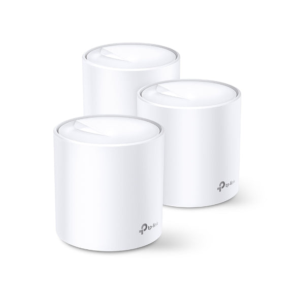 TPLink Deco X20 AX1800 (3-Pack) Whole Home Mesh Wi-Fi 6 System