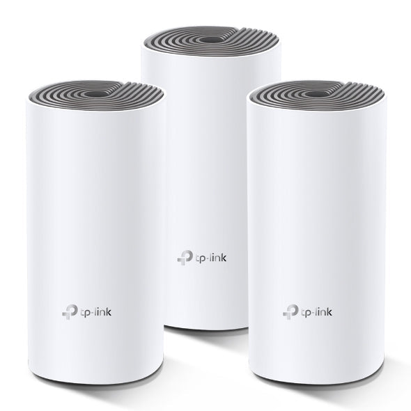 TPLink Deco E4 (3-pack) AC1200 Whole Home Mesh Wi-Fi System