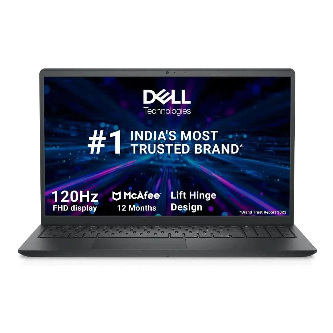 Dell 15, AMD Ryzen 3 7320U, 8GB RAM, 512GB SSD, FHD, 15.6"/39.62cm, Windows 11, Office H&S 2024, Black Laptop