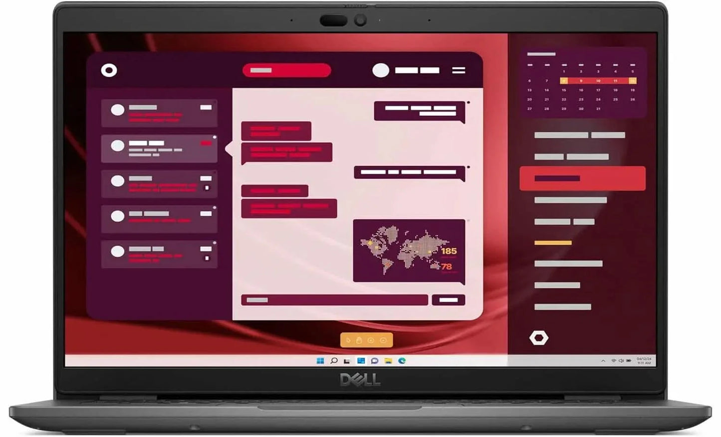 Dell Latitude 3450 13th Gen Intel Core U7-155U / 8GB RAM / 512GB SSD/Ubuntu / 14 FHD Display/Backlit Keyboard / 3 Years ADP Warranty