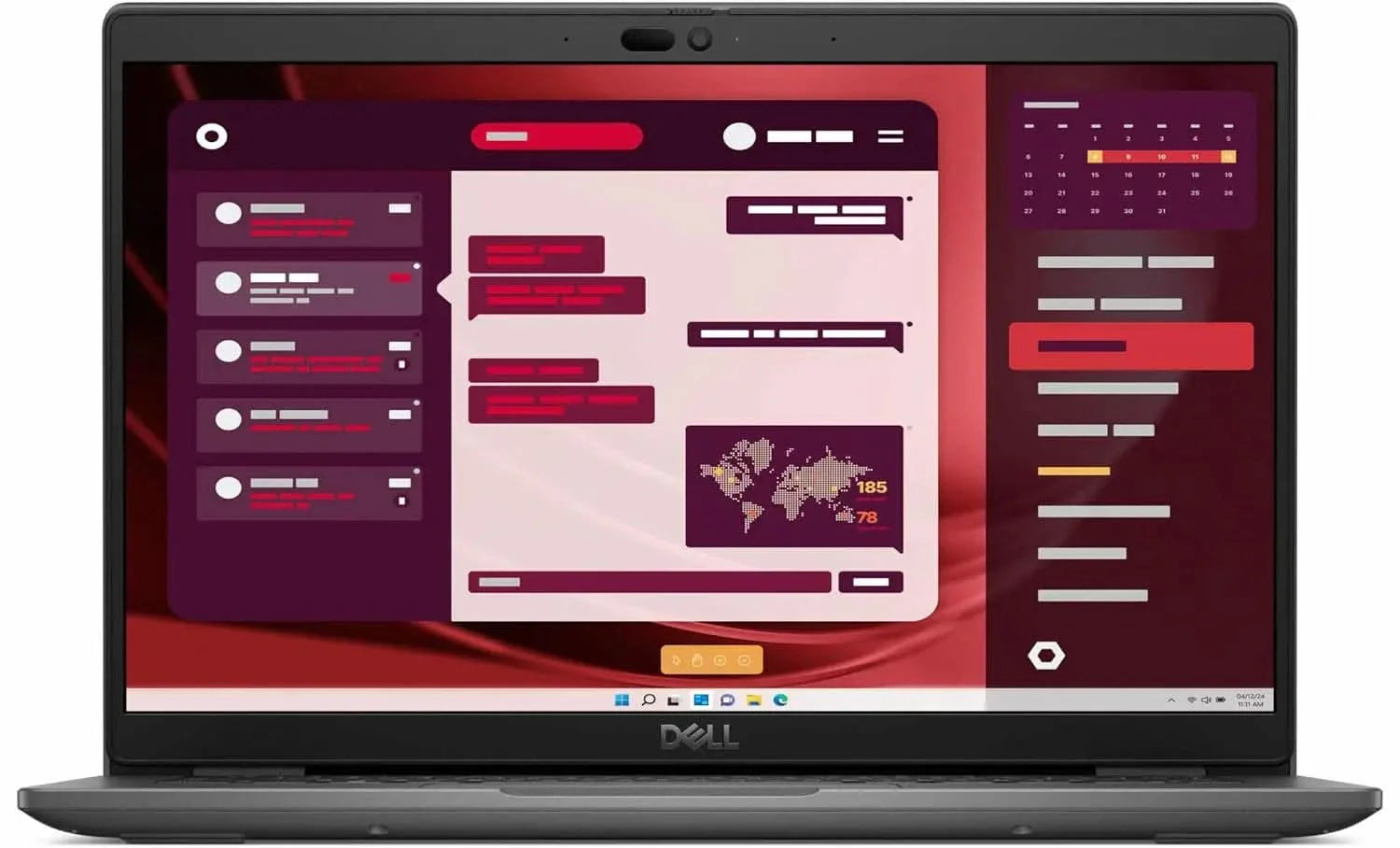 Dell Latitude 3450 13th Gen Intel Core U7-155U / 8GB RAM / 512GB SSD/Ubuntu / 14 FHD Display/Backlit Keyboard / 3 Years ADP Warranty