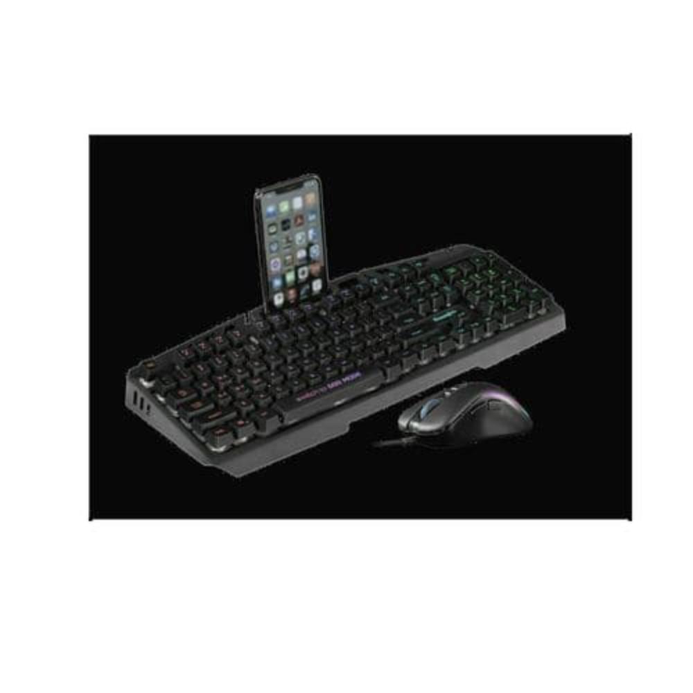 COSMIC BYTE Dragon Fly Full Size Membrane Wired Gaming Keyboard & Mouse Combo ( Black )