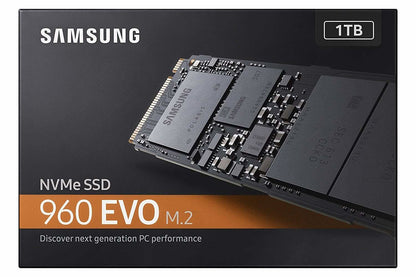 SAMSUNG 960 PRO 1TB NVME M.2 INTERNAL SOLID STATE DRIVE
