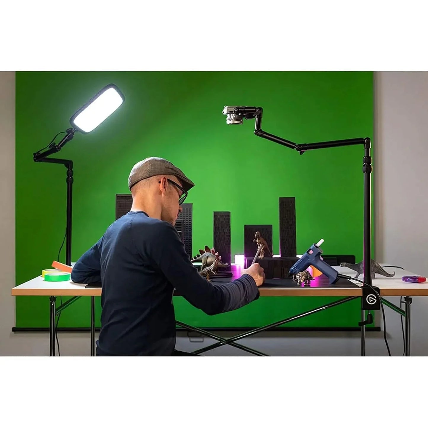 Elgato Flex Arm for Multi Mount - Four Steel Tubes with Ball Joints, Compatible with All Elgato Accessories