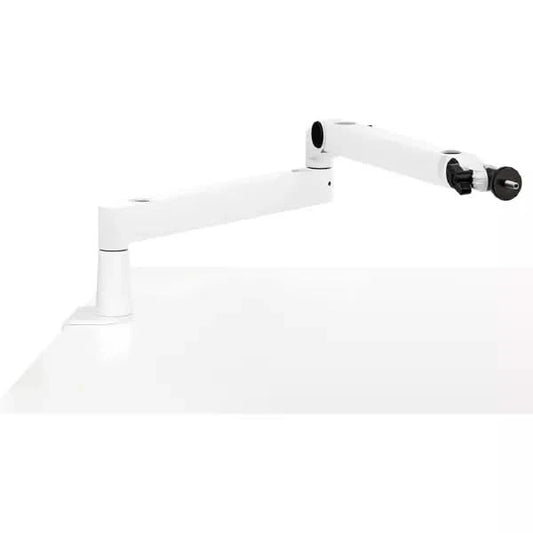 Elgato Wave Low Profile Mic Arm, Fully Adjustable, 360 Degree Rotation, Compatible With 1/4, 3/8 and 5/8-inch Mic Mounts, For Recording, Streaming, Broadcasting, Gaming, White