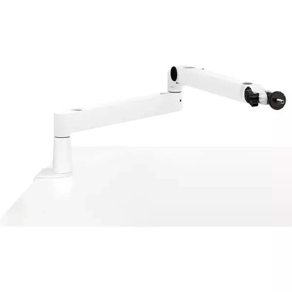 Elgato Wave Low Profile Mic Arm, Fully Adjustable, 360 Degree Rotation, Compatible With 1/4, 3/8 and 5/8-inch Mic Mounts, For Recording, Streaming, Broadcasting, Gaming, White