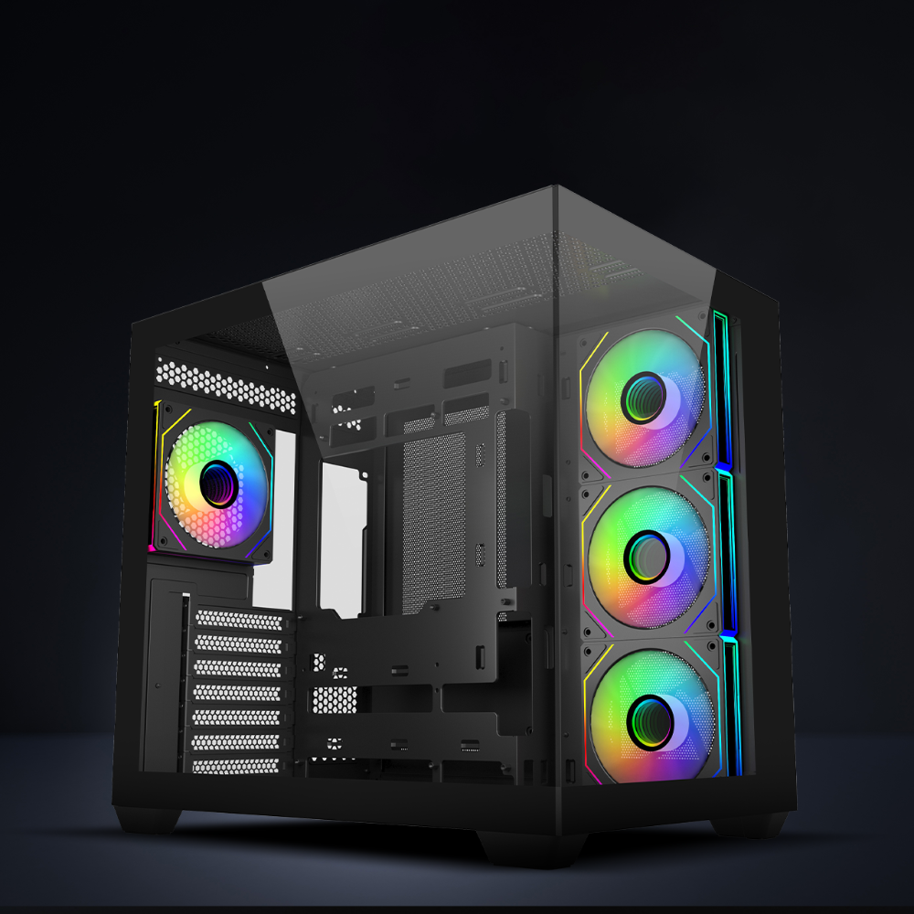 EternalX EG45 ( AMD Ryzen 7 9800X3D / NVIDIA RTX 5070 Ti 16GB / 64GB RAM DDR5 / 1TB M.2 NVME Gen4 SSD ) Custom PC Build For ESports Gaming