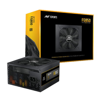 ANT ESPORTS 850W FG850 GOLD NON MODULAR SMPS