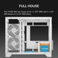 Cougar FV150 mini RGB White Mini Tower Cabinet