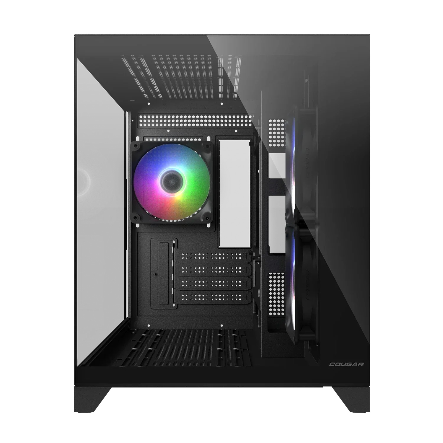 Cougar FV150 mini RGB Black Mini Tower Cabinet