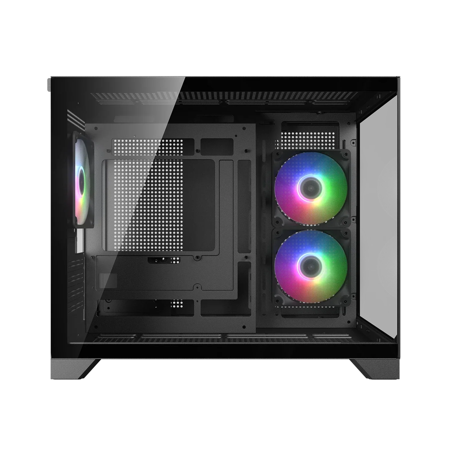 Cougar FV150 mini RGB Black Mini Tower Cabinet