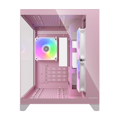 Cougar FV150 mini RGB Pink Mini Tower Cabinet