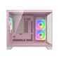 COUGAR FV150 Mini RGB MATX Mini Tower Cabinet ( Pink )
