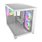 COUGAR FV150 Mini RGB MATX Mini Tower Cabinet ( White )