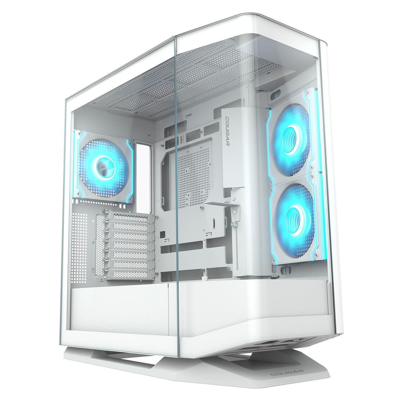 Cougar FV270 RGB White Mid Tower Cabinet