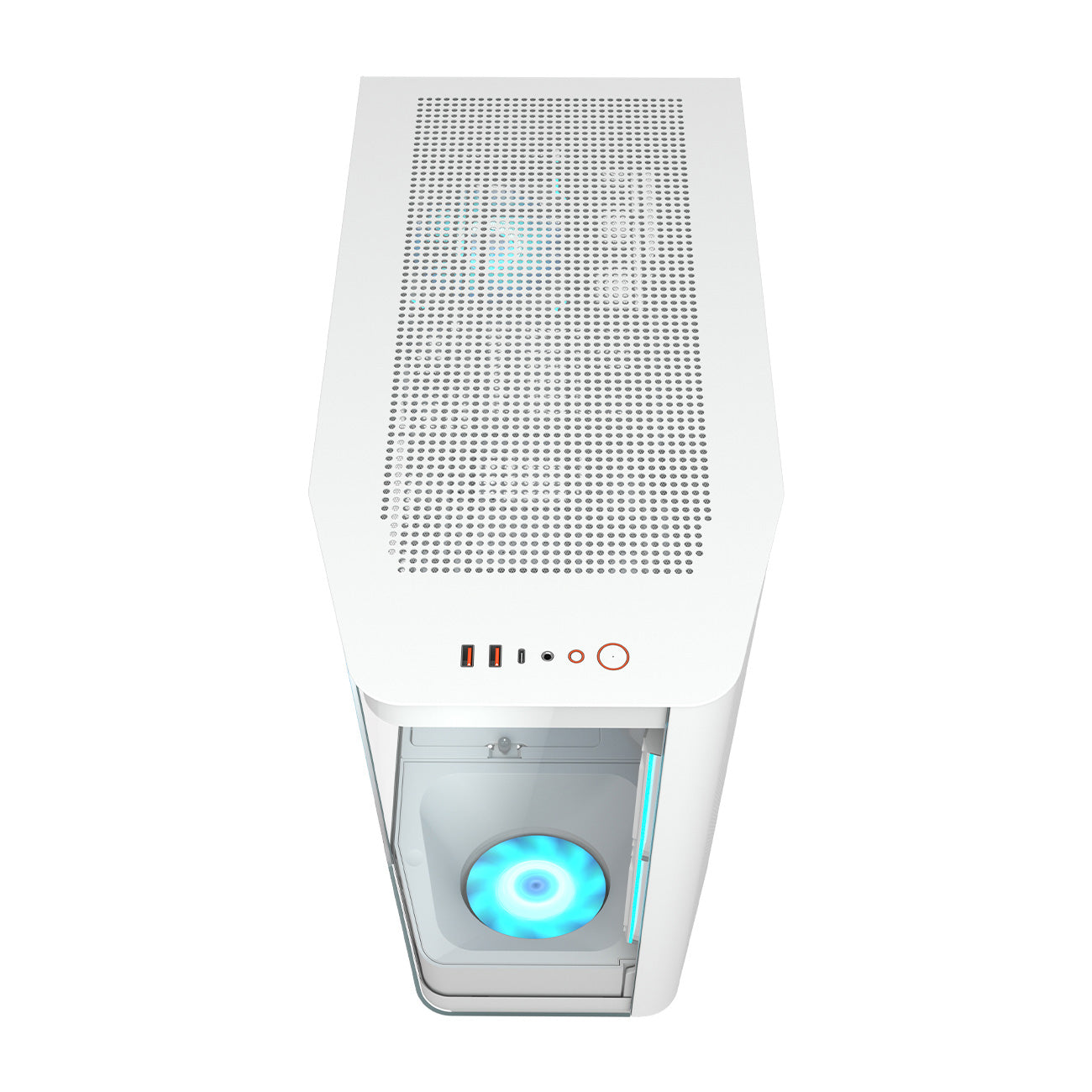 Cougar FV270 RGB White Mid Tower Cabinet