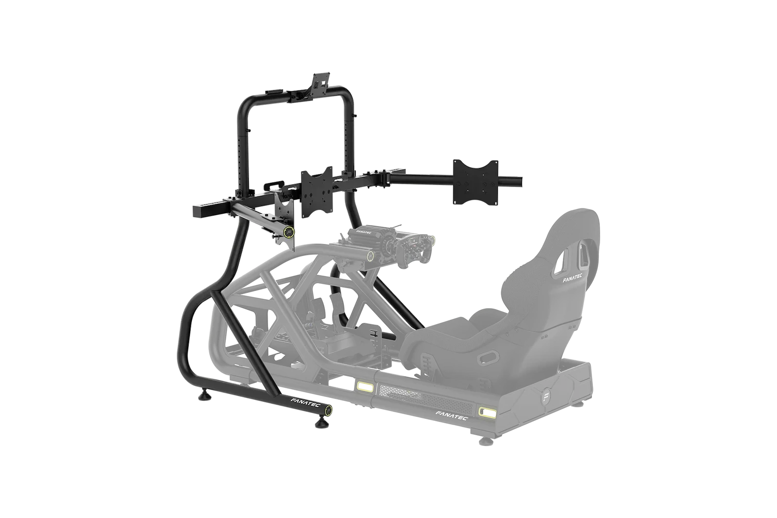 Fanatec ClubSport Cockpit Monitor Stand Triple Monitor Expansion Kit, CRD-9060003-WW (Black)