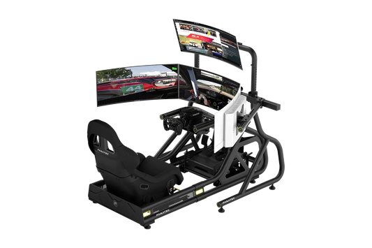 Fanatec ClubSport Cockpit Monitor Stand Triple Monitor Expansion Kit, CRD-9060003-WW (Black)