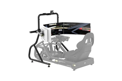 Fanatec ClubSport Cockpit Monitor Stand Triple Monitor Expansion Kit, CRD-9060003-WW (Black)
