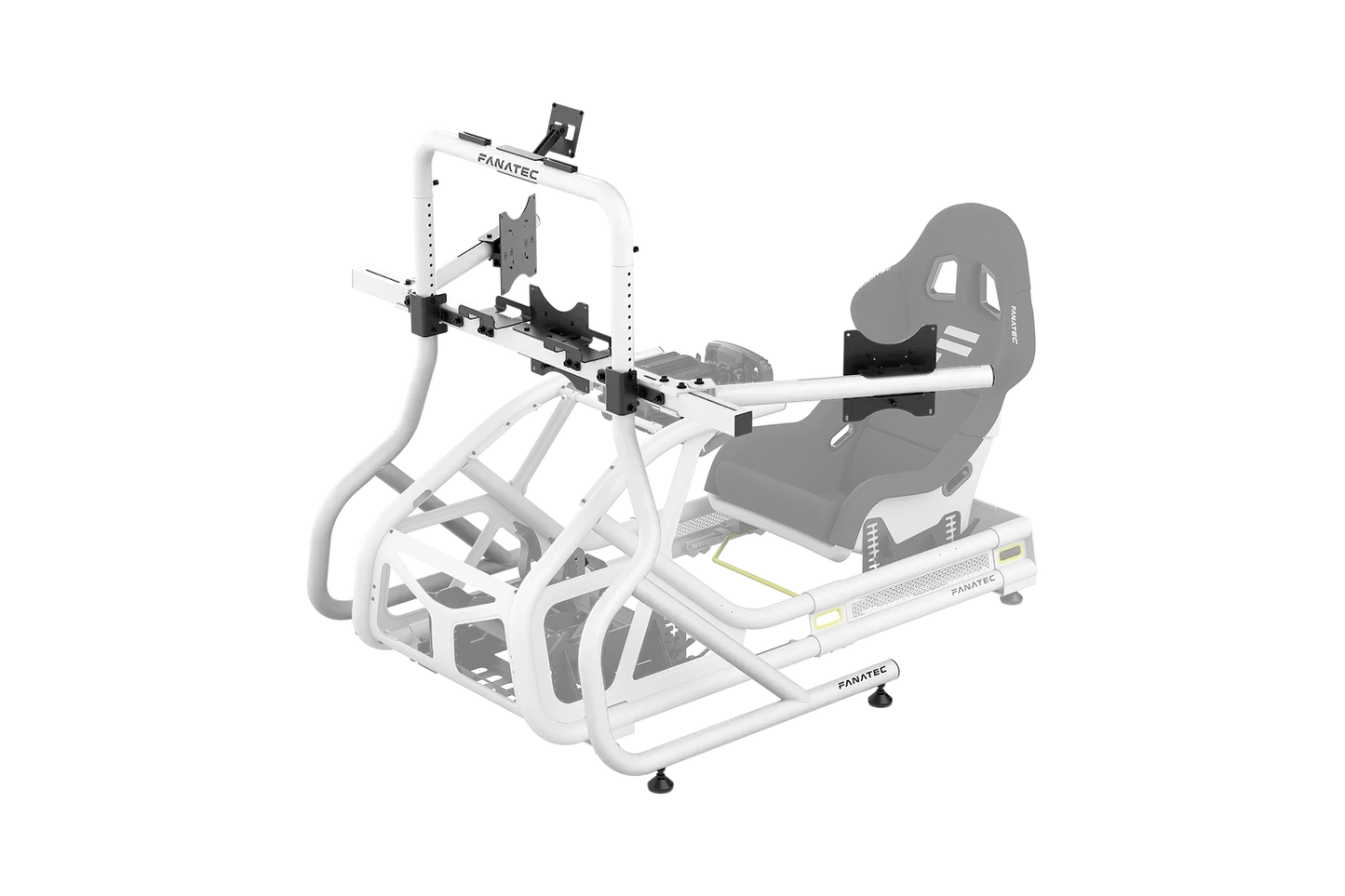 Fanatec ClubSport Cockpit Monitor Stand Triple Monitor Expansion Kit, CRD-9060004-WW (White)