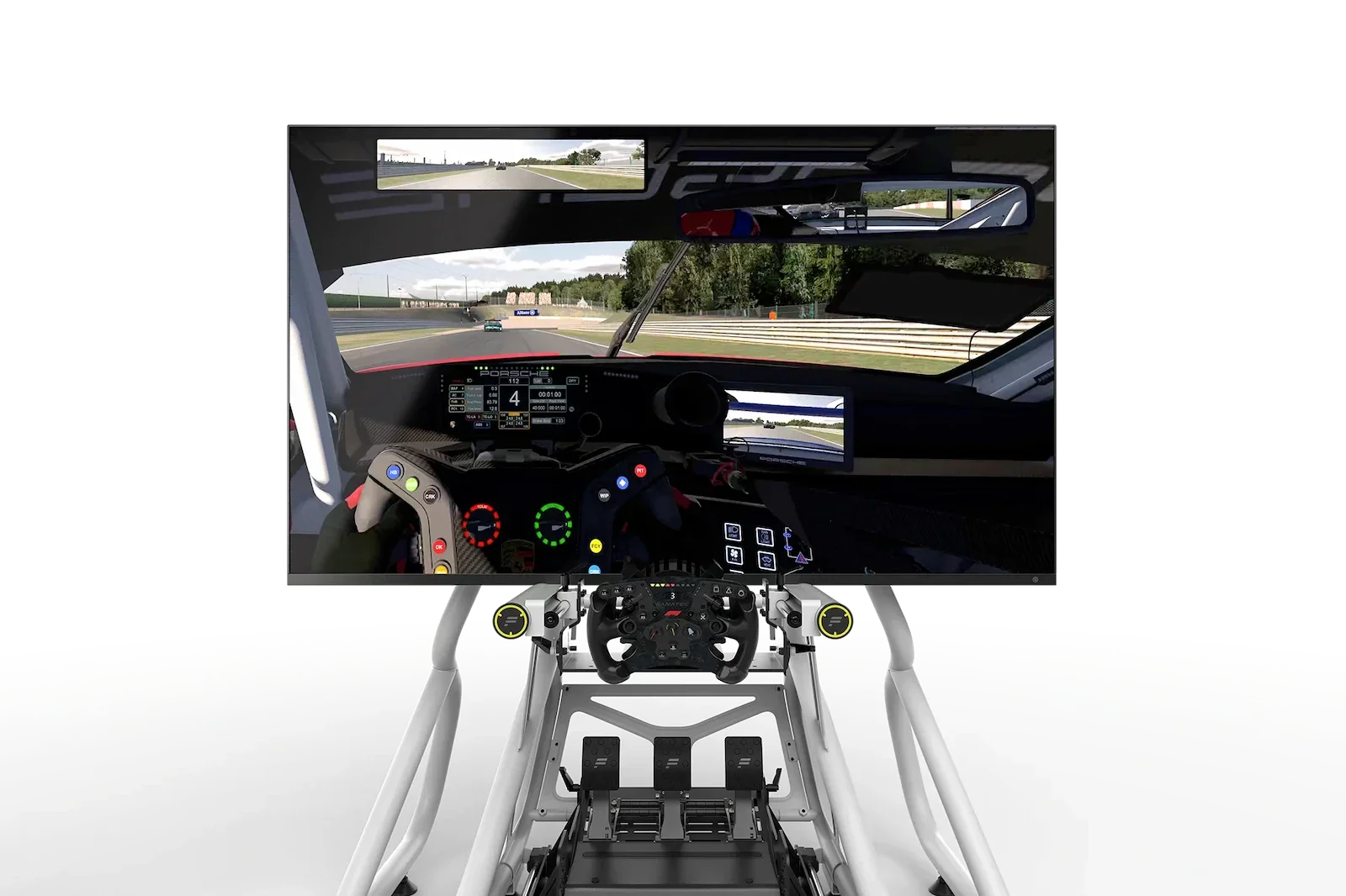 Fanatec ClubSport Cockpit Monitor Stand, CRD-9060002-WW (White)