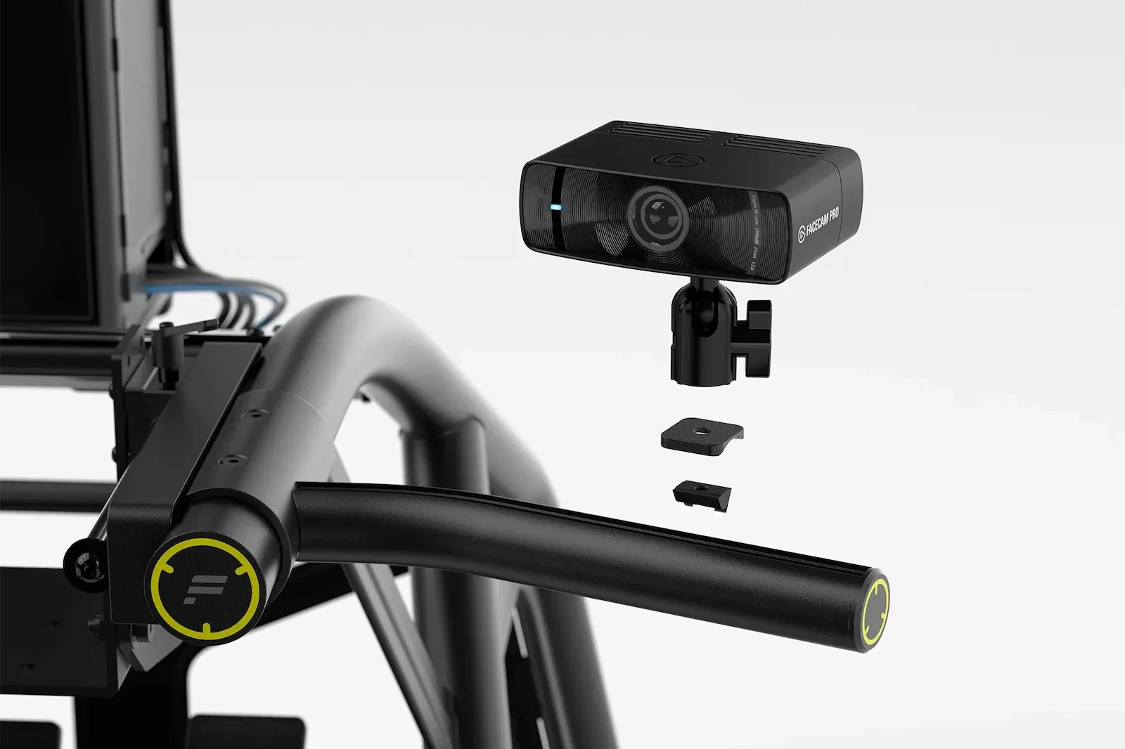 Fanatec ClubSport Cockpit Upper Accessory Mount, Black CRD-9900003-WW