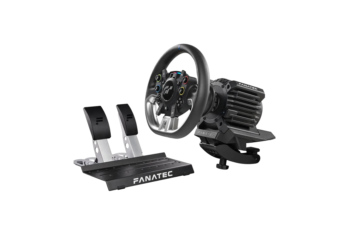 Fanatec Gran Turismo DD Pro Bundle with Wheel & Pedal (5 NM) (DD+SW+P) + QR2 CRD-9020007-EU