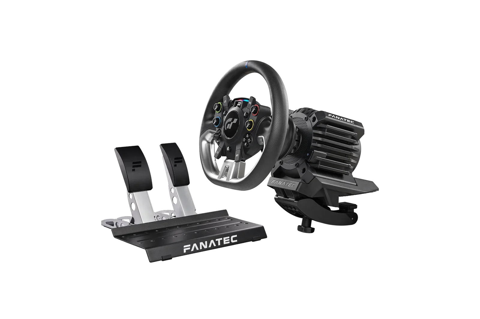 Fanatec Gran Turismo DD Pro Bundle with Wheel & Pedal (5 NM) (DD+SW+P) + QR2 CRD-9020007-EU