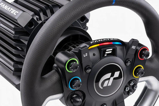 Fanatec Gran Turismo DD Pro Bundle with Wheel & Pedal (5 NM) (DD+SW+P) + QR2 CRD-9020007-EU