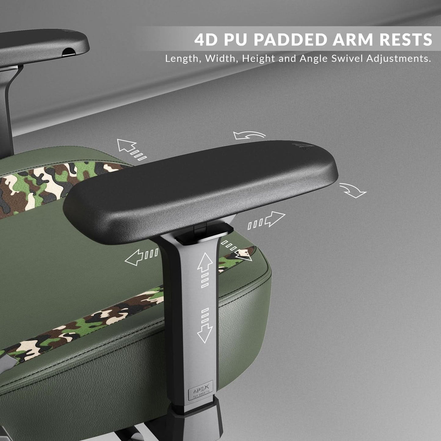 CYBEART APEX SERIES - FOREST CAMO CHAIR GC-PUAPEX-08