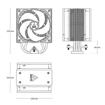 ARCTIC FREEZER CPU AIR COOLER 36 ACFRE00121A